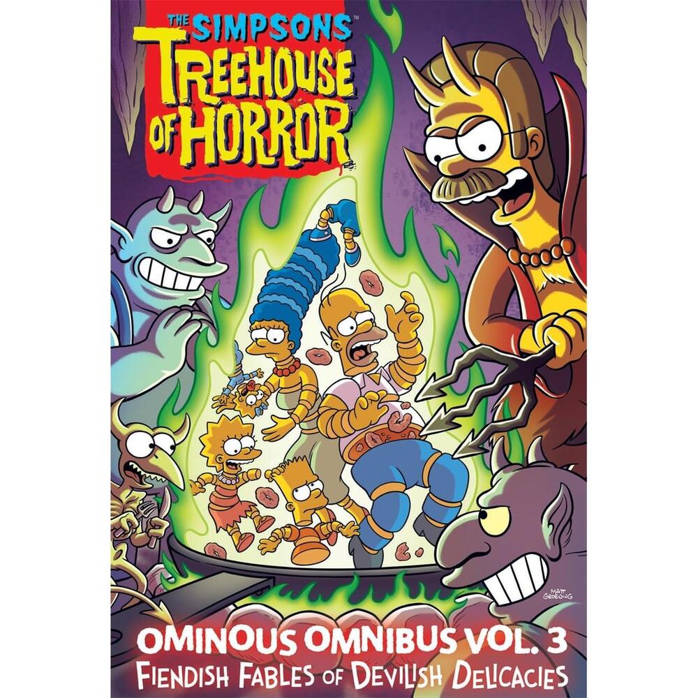 Sealed! The Simpsons Treehouse of Horror Ominous Omnibus Vol. 3 Fiendish Fables